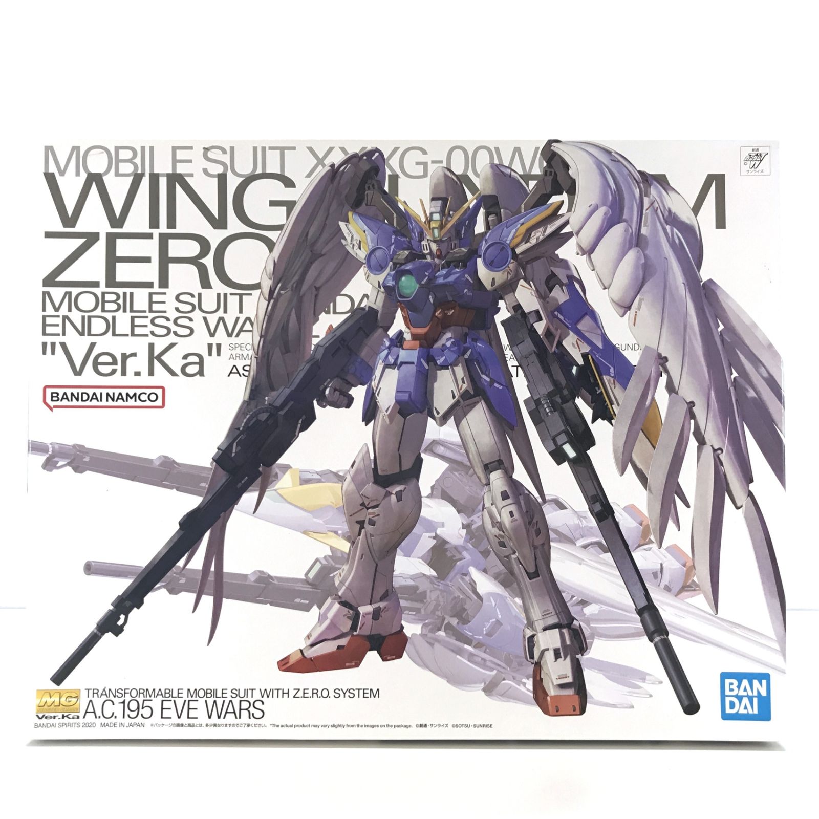 計2点　ガンプラ MG 1/100 ウイングガンダムゼロ EW Ver.Ka プラモデル バンダイ 1/100 ウイングガンダムゼロEW Ver.Ka MG 「新