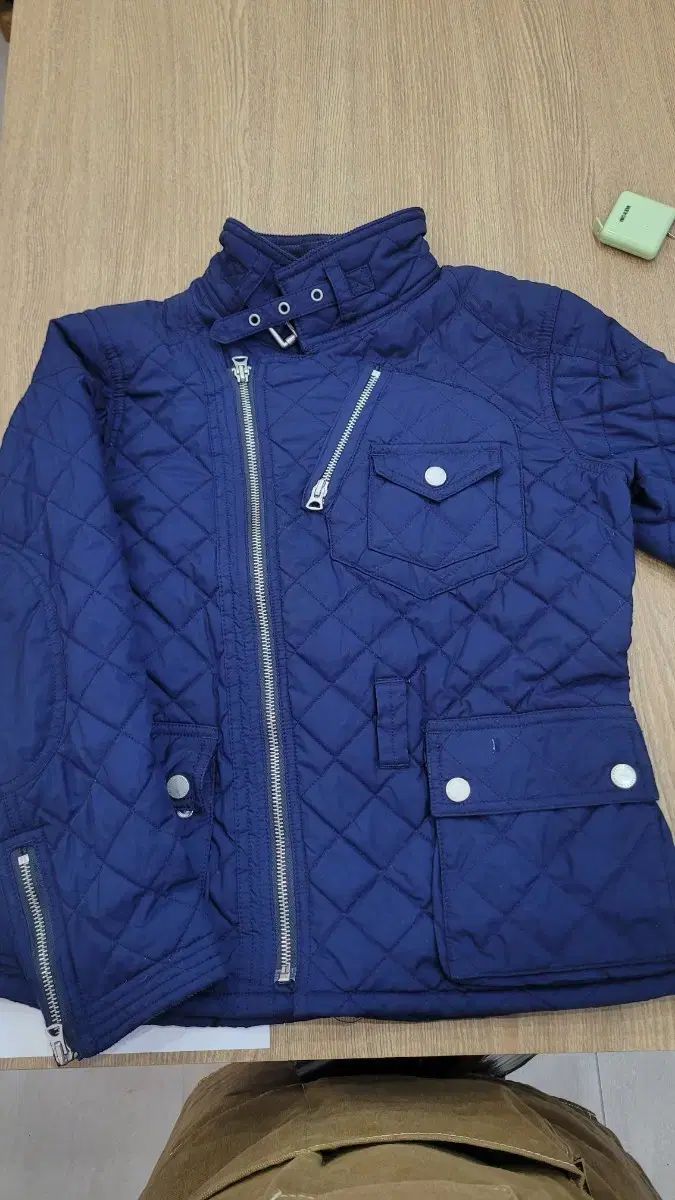 ラルフローレン　キッズ　キルトジャケット　8 美品 ラルフローレン キルティング ジャケット キッズM〔8〜10歳〕POLO