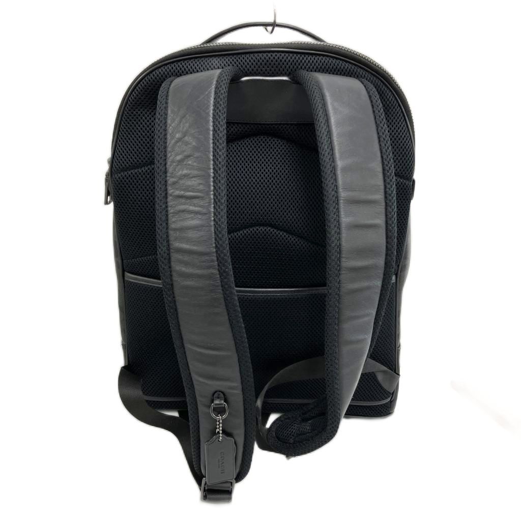 コーチ COACH CL962 シグネチャー リュックサック バックパック PVC 黒