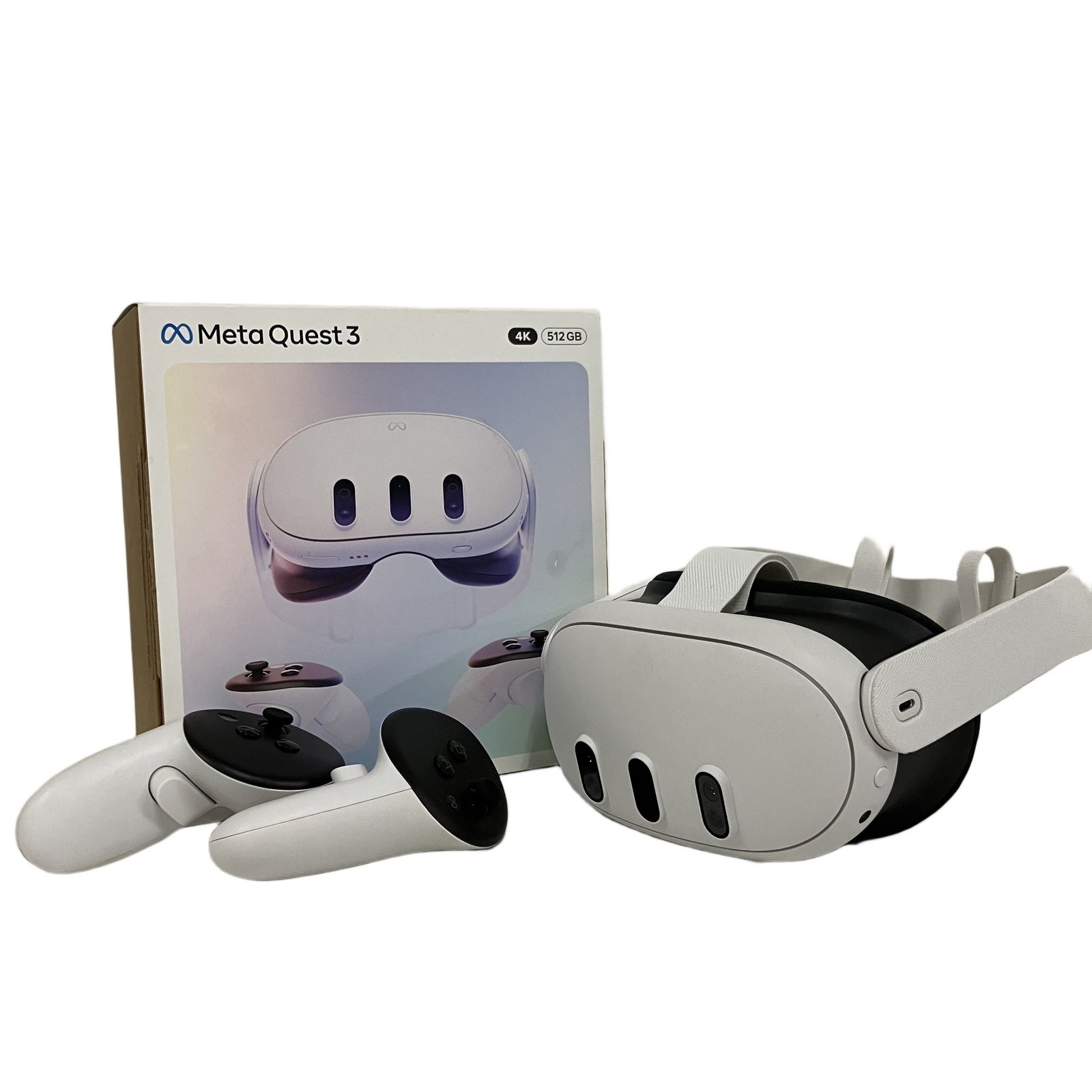 メタクエスト3 512GB ヘッドストラップ セット 中古 Meta Quest 3 512GB ヘッドマウントディスプレイ - 最安値・価格比較