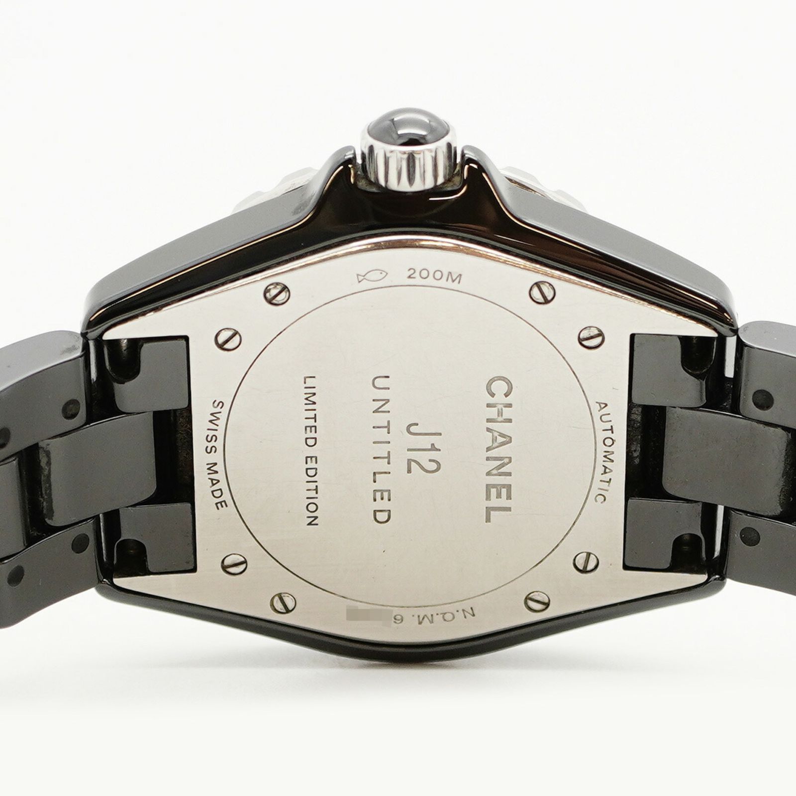 黒文字盤腕時計