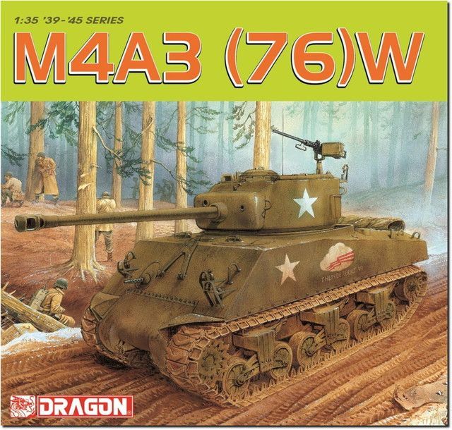 新品 ドラゴン 1/35 WW.II アメリカ軍 M4A3(76)W シャーマン マジック