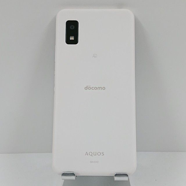 AQUOS wish2 SH-51C ドコモ ホワイト 送料無料 本体 c16667 - メルカリ