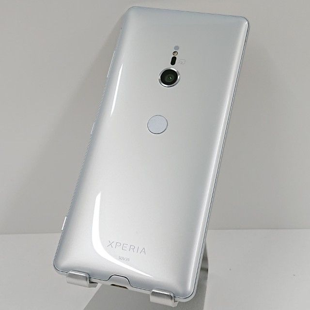 Xperia XZ3 SOV39 au ホワイトシルバー 送料無料 本体 c16649 - メルカリ
