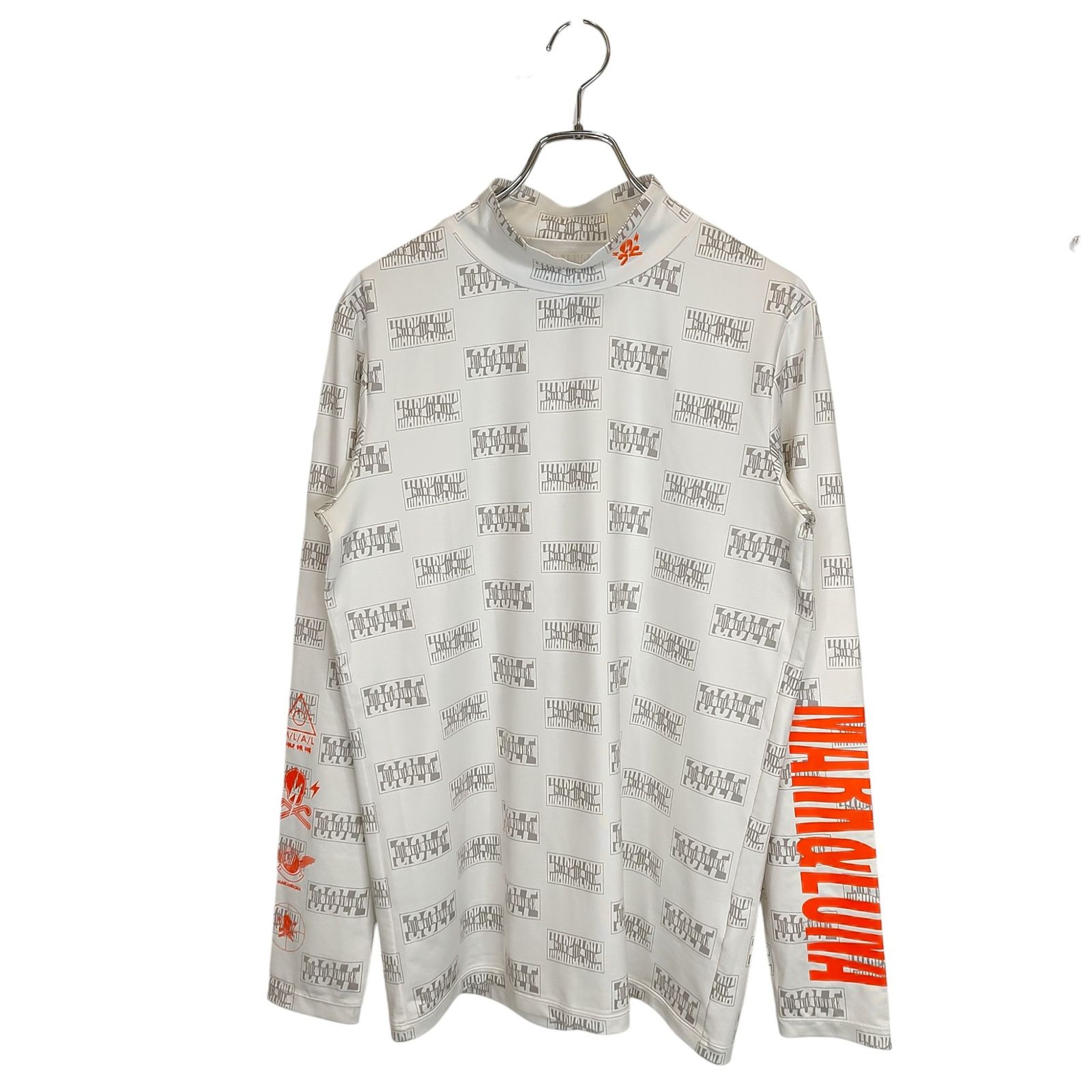 MARK&LONA モックネック シャツ インナー MARK&LONA マークアンドロナ ゴルフ 21AW ALARM collection 長袖