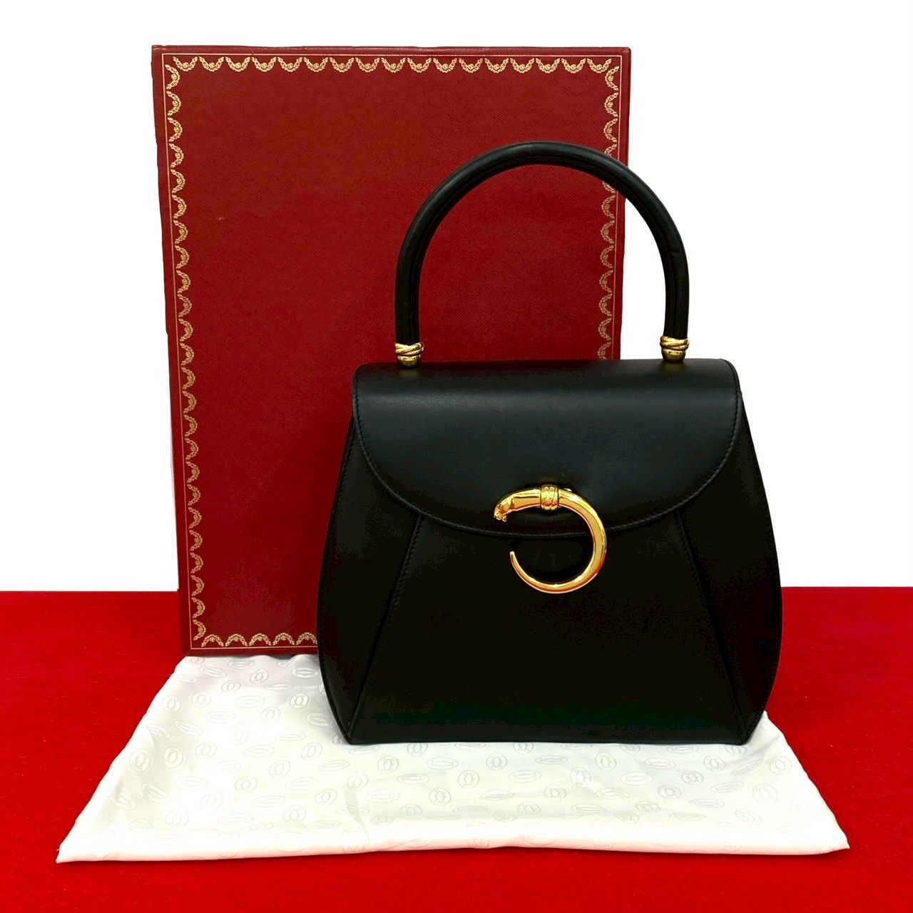 極 美品 保存箱 保存袋付き 希少品 CARTIER カルティエ パンテール