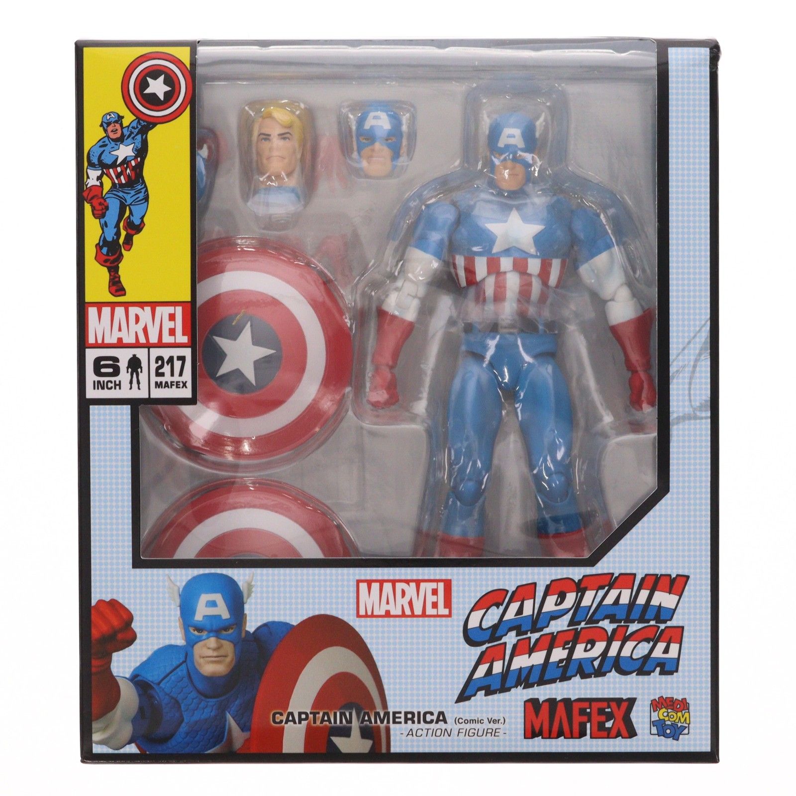 マフェックス No.217 MAFEX CAPTAIN AMERICA(COMIC Ver.)(キャプテン