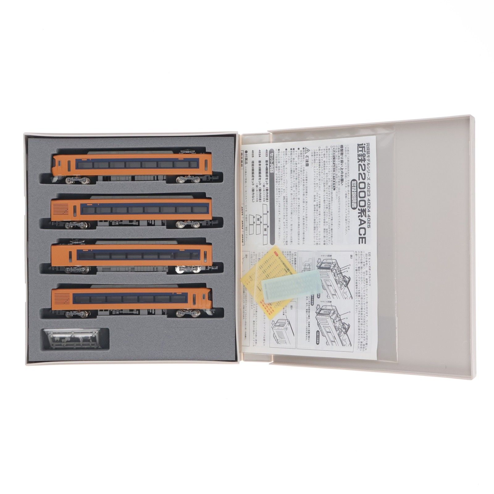 GREENMAX 近鉄 22000系 ACE 基本4輛編成セット (動力付き) グリーンマックス 近鉄22000系ACE（未更新車・車番選択式）基本4両編成