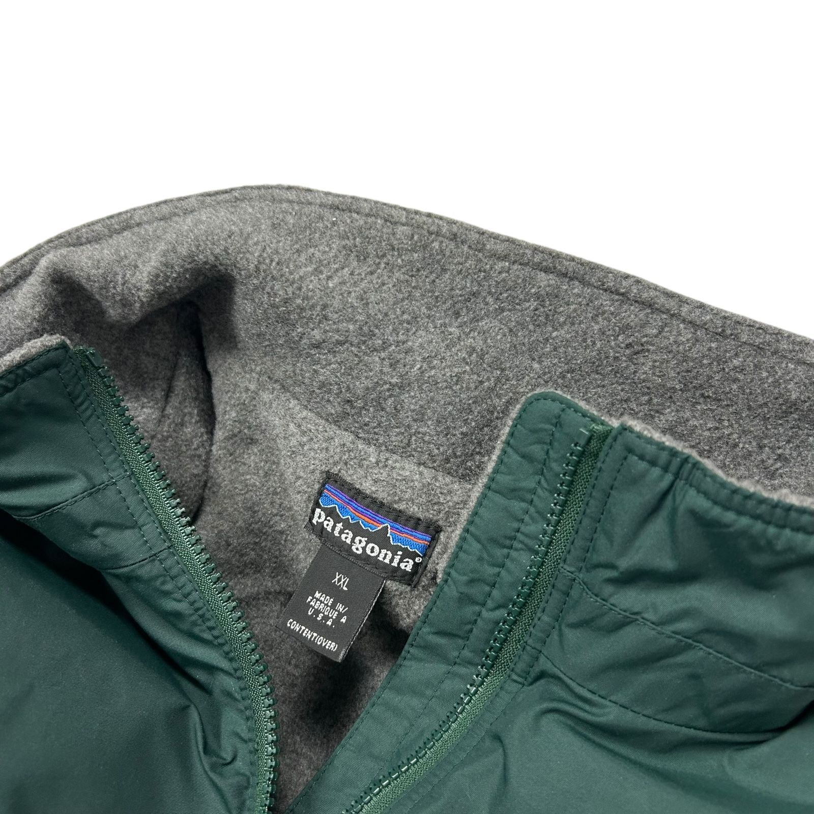 90s Patagonia シェルドシンチラ ジャケット グリーン XXL アメリカ製