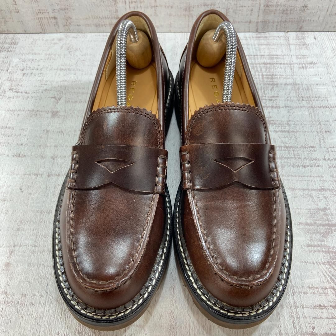 リーガル ローファー メンズ 23.5 レザー ブラウン - メルカリ