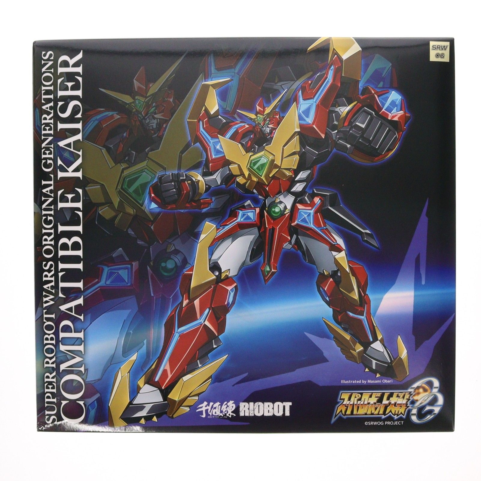 千値練　RIOBOT コンパチブルカイザー　中古開封品 RIOBOT コンパチブルカイザー スーパーロボット大戦OG 完成品 可動
