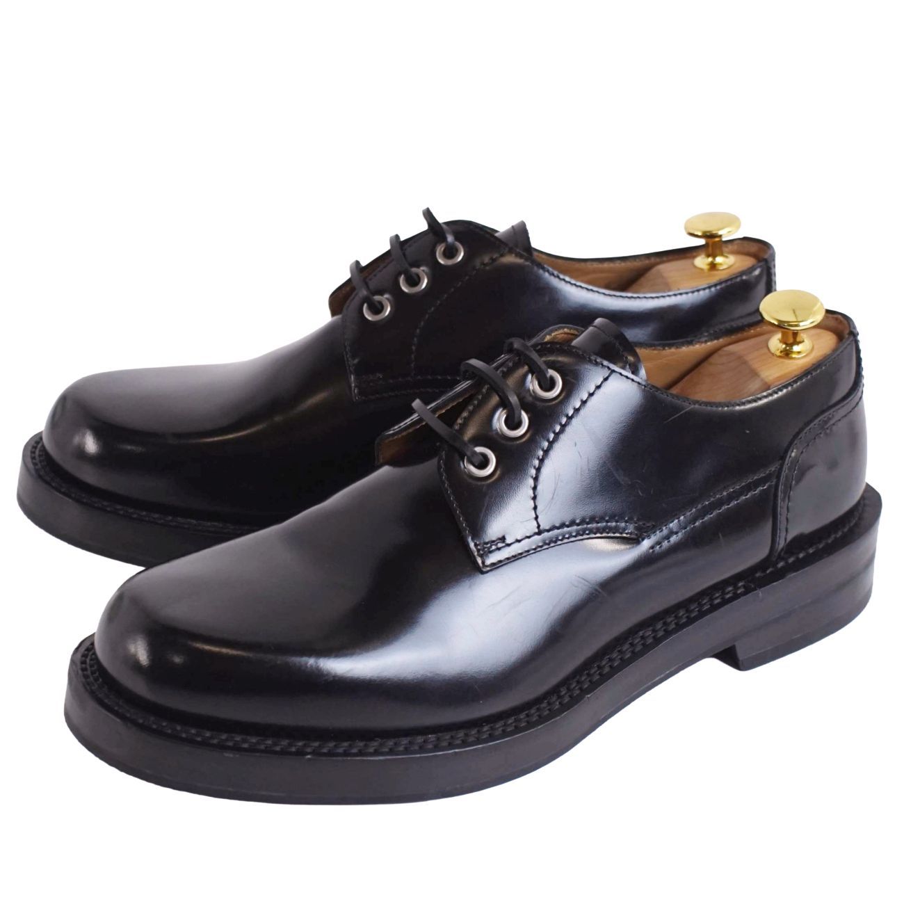 未使用 ディオールオム DIOR HOMME レザーシューズ ダービーシューズ