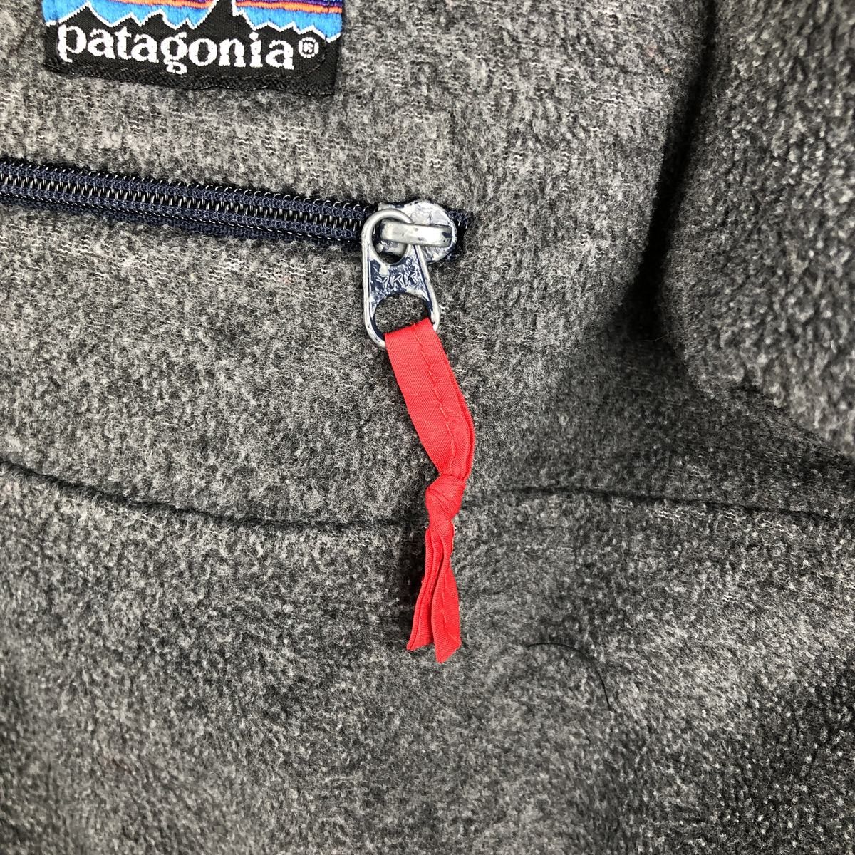 あいん パタゴニア★フリースジャケット L ハーフジップ ヴィンテージ 古着 80~90年代 パタゴニア Patagonia ハーフジップ フリースプル
