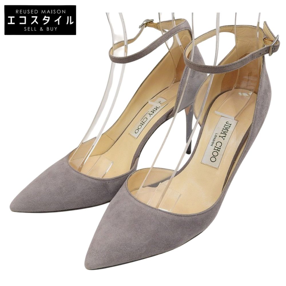 JIMMY CHOO ジミーチュウ スエード ピンヒール ポインテッドトゥ