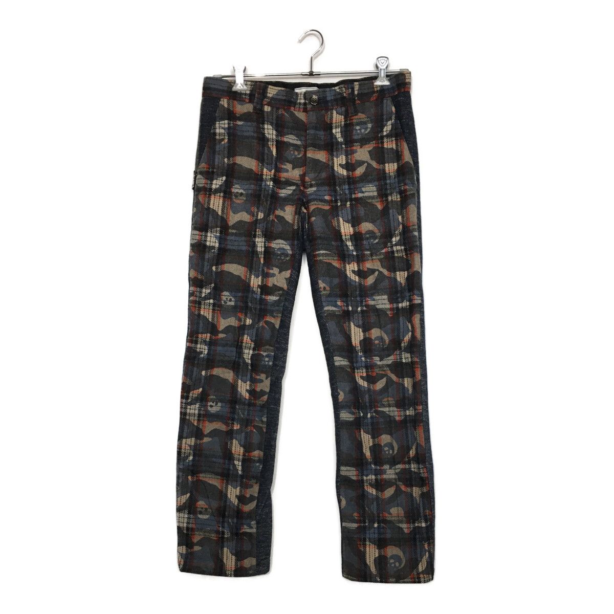 中古 メンズ マークアンドロナ MARK&LONA パンツ L 紺系 ネイビー