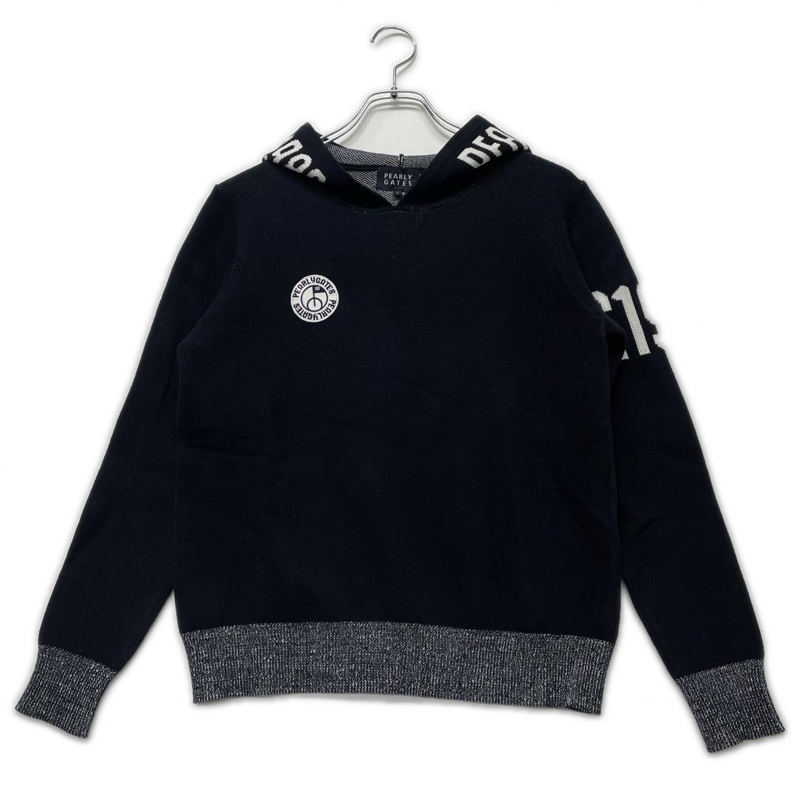 中古 レディース パーリーゲイツ PEARLY GATES パーカー 1(M) 紺