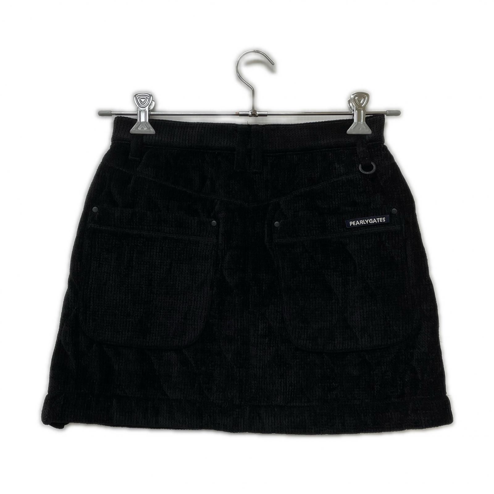 中古 レディース パーリーゲイツ PEARLY GATES スカート 0(S) 黒