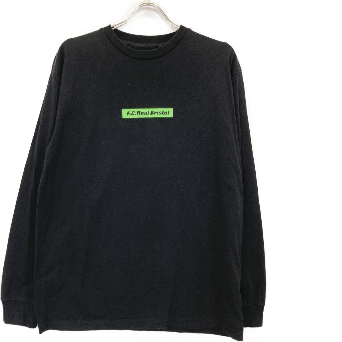 【歳末セール】 Bristol ブラック 長袖Tシャツ F.C.Real Bristol エフシーリアルブリストル 25年製 ﾌﾞﾗｯｸ ANALYTICAL