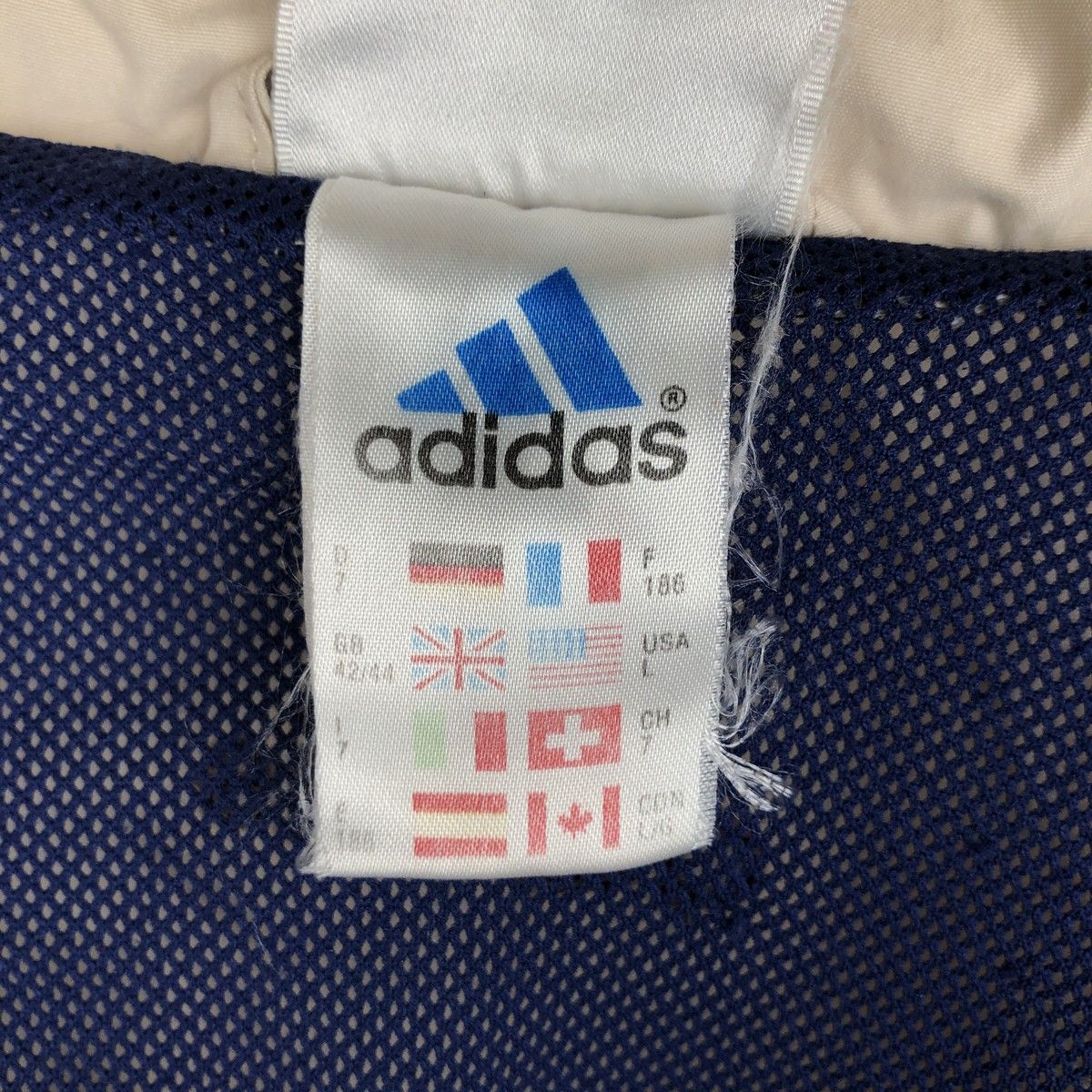 古着 90年代 アディダス adidas ウインドブレーカー メンズL相当