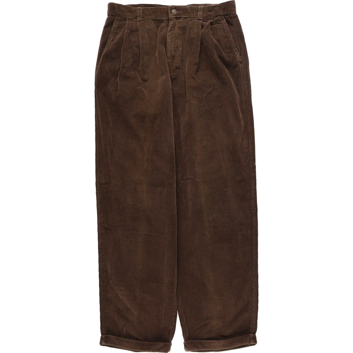 古着 リズクレイボーン Liz Claiborne ツータック コーデュロイパンツ メンズw32相当/eaa605848 古着 リズクレイボーン Liz Claiborne ツータック コーデュロイパンツ