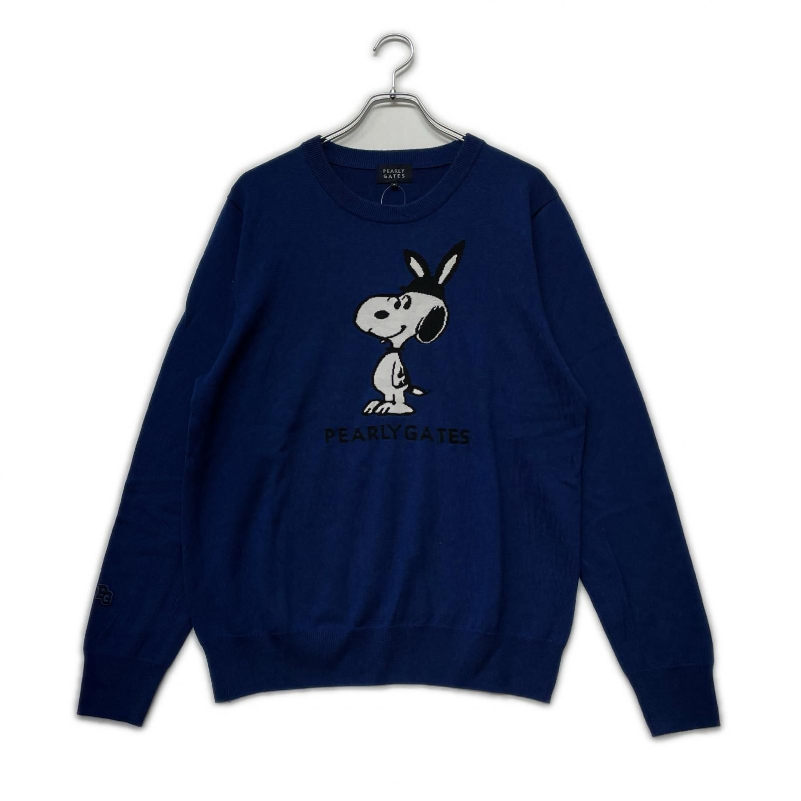 美品】パーリーゲイツ×PEANUTS セーター スヌーピー 6 XL LL希少 中古