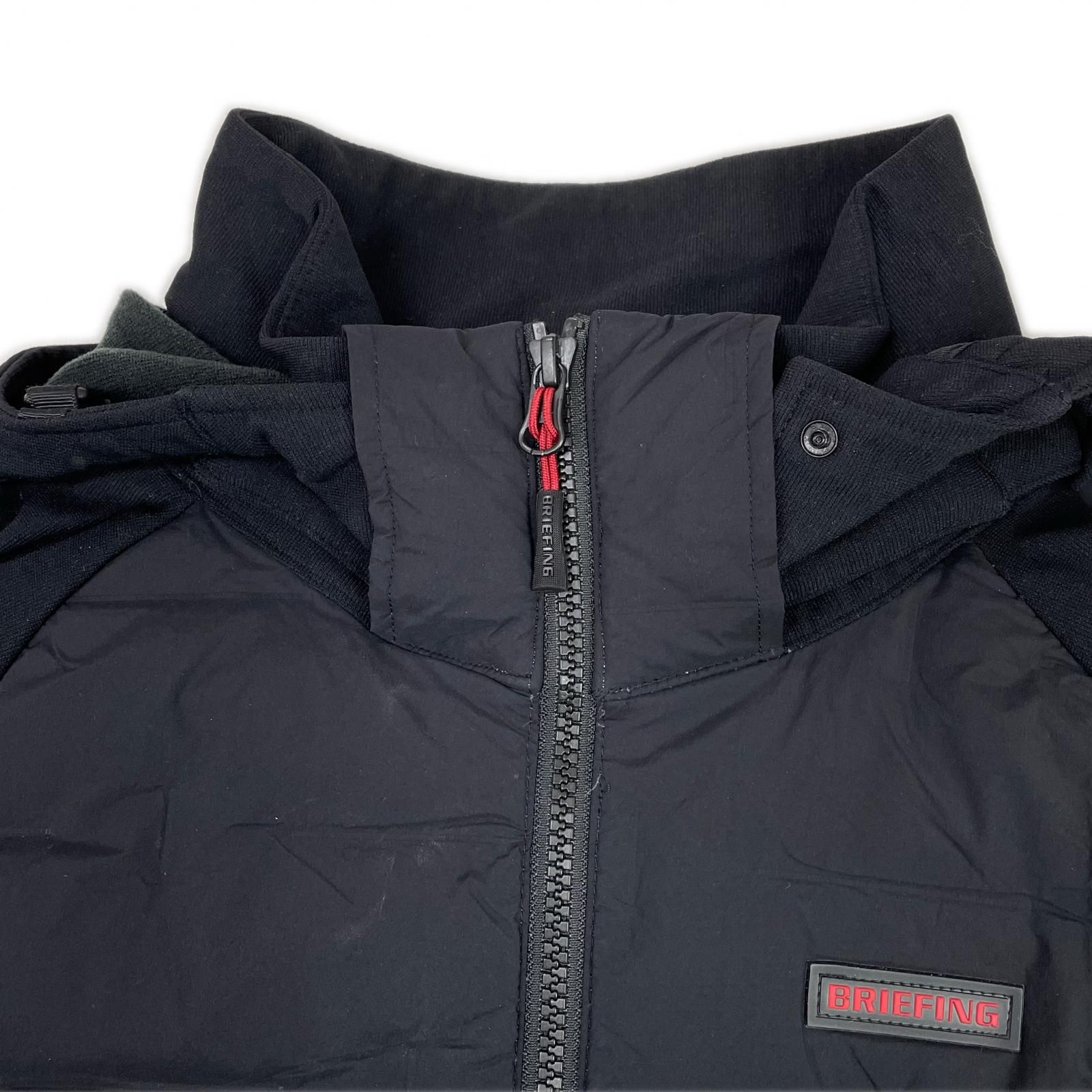 中古 メンズ ブリーフィング BRIEFING ダウンジャケット M 黒 ブラック