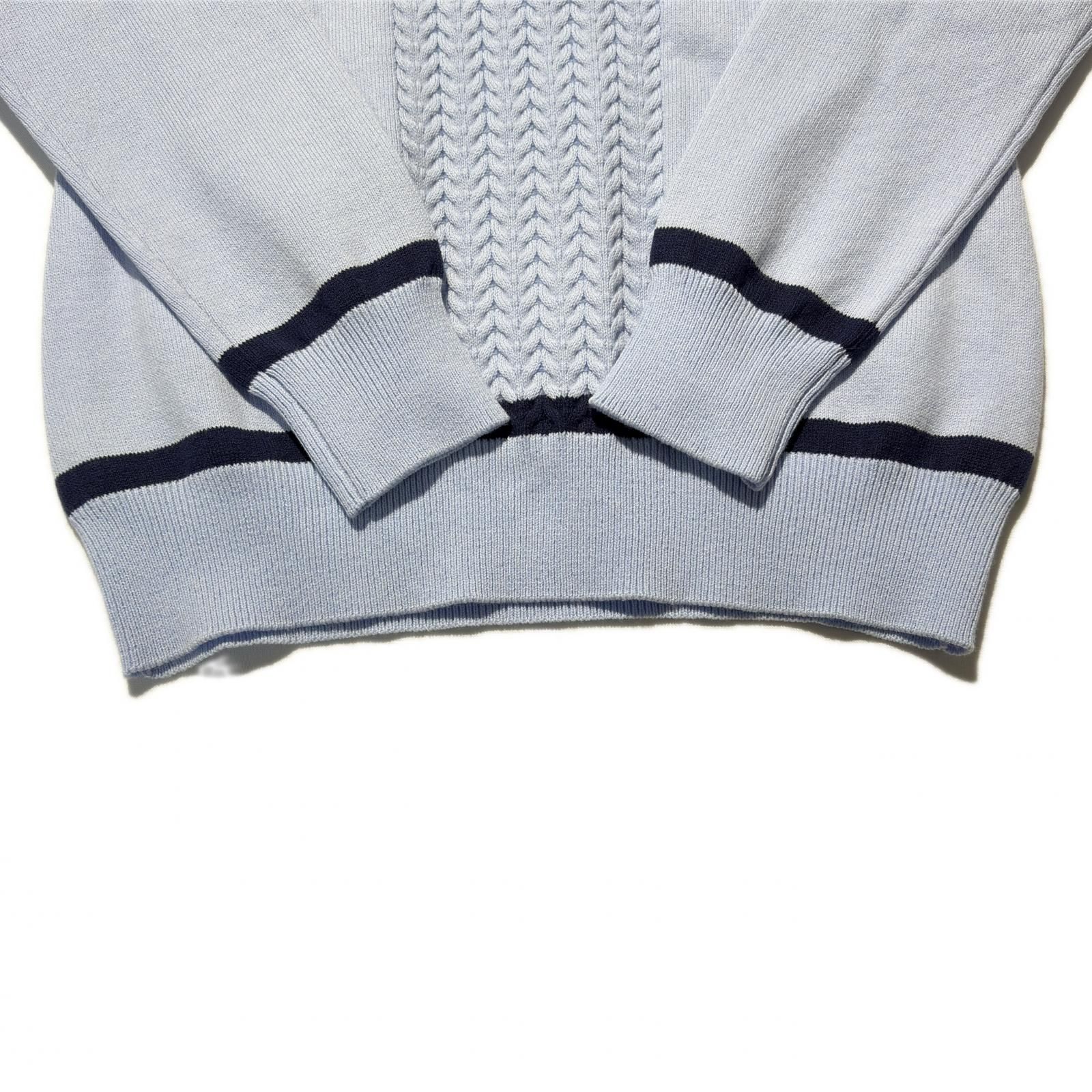 未使用品 レディース デサントゴルフ DESCENTE GOLF セーター L 水色