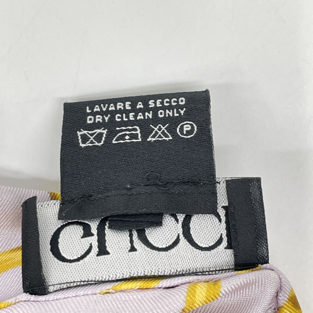 GUCCI グッチ ﾊﾟｰﾌﾟﾙ ｼﾙｸ ﾎｰｽﾋﾞｯﾄﾁｪｰﾝ 長袖ｼｬﾂ 38 - メルカリ