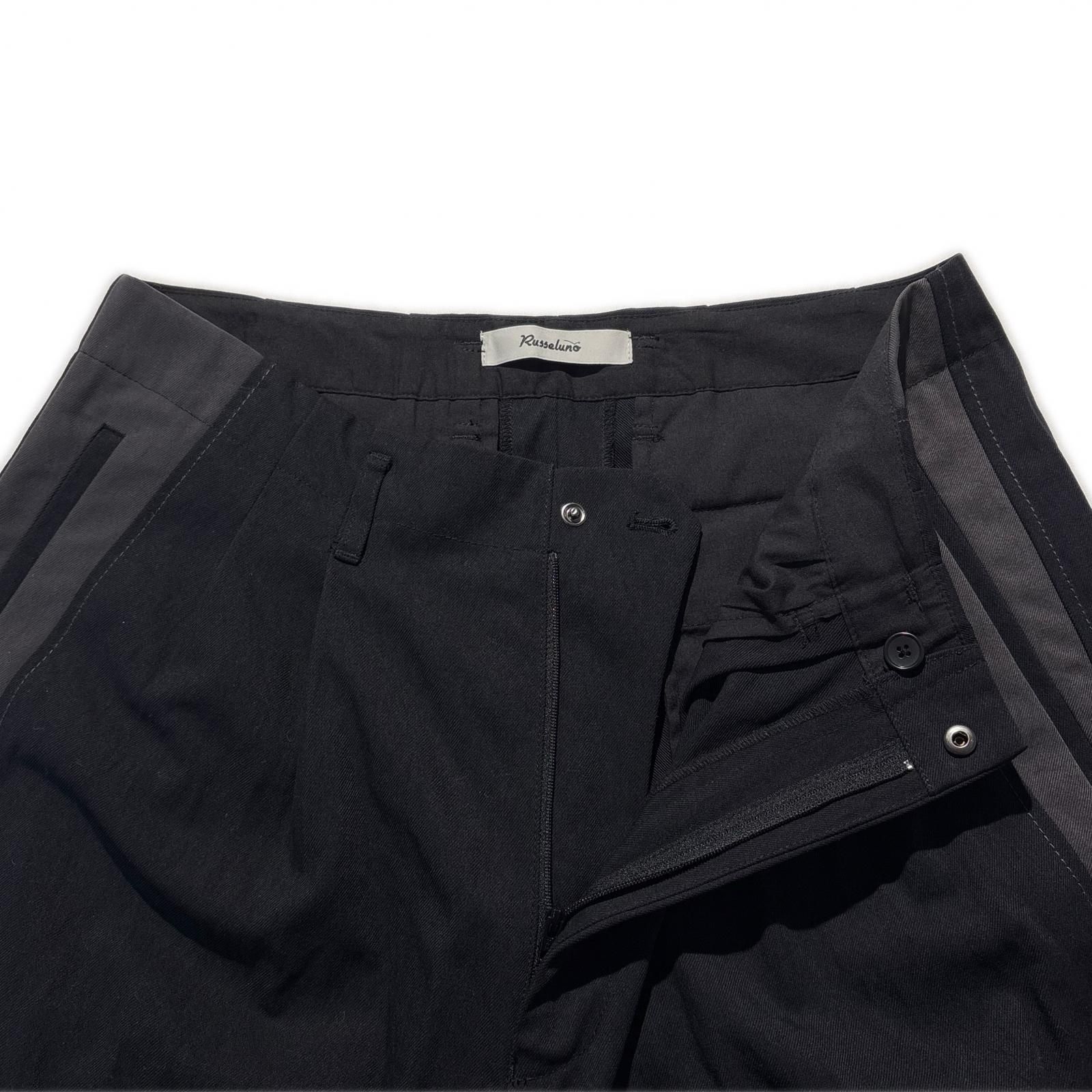ラッセルノ RUSSELUNO パンツ メンズXL ブラック ラッセルノ RUSSELUNO パンツ メンズXL ブラック Russeluno ラッセルノ