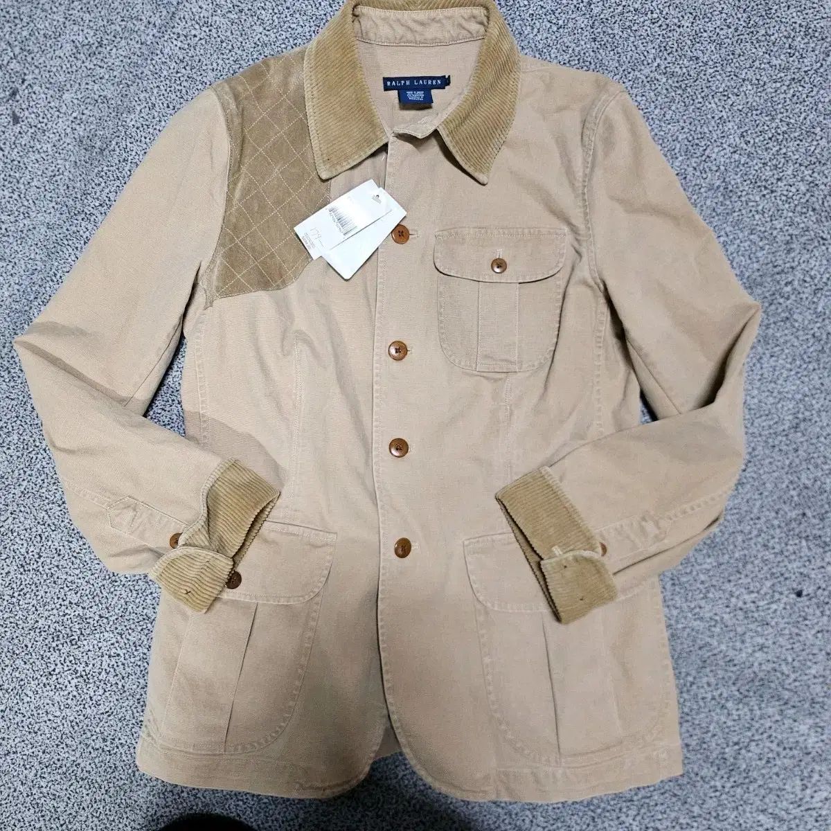 Polo by Ralph Lauren ハンティングジャケット S ベージュ 中古・古着
