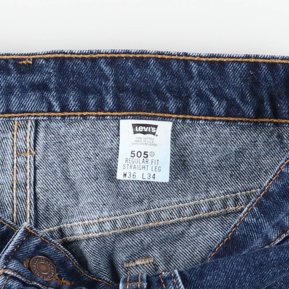 古着 90年代 リーバイス Levi's 505-0297 テーパードデニムパンツ USA