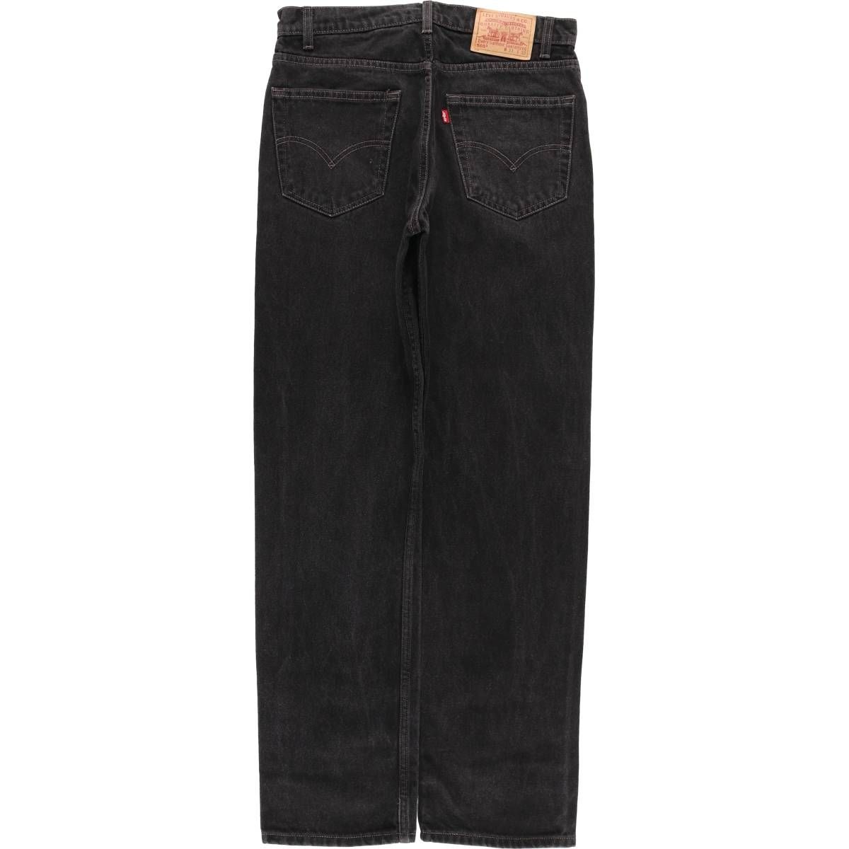 古着 90年代 リーバイス Levi's 505-0260 ブラックデニム テーパード
