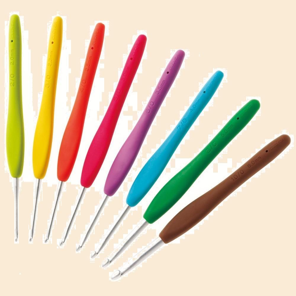 特価商品】Clover カギ針「アミュレ」セット 43-321 & とじ針セット