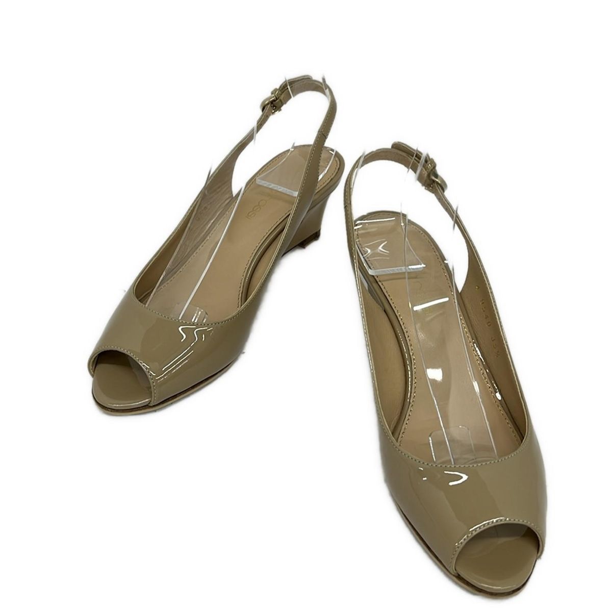 【美品】Sergio Rossi セルジオロッシ ミュール 38 ベージュ sergio rossi(セルジオロッシ) サンダル 35 1/2 レディース - ベージュ