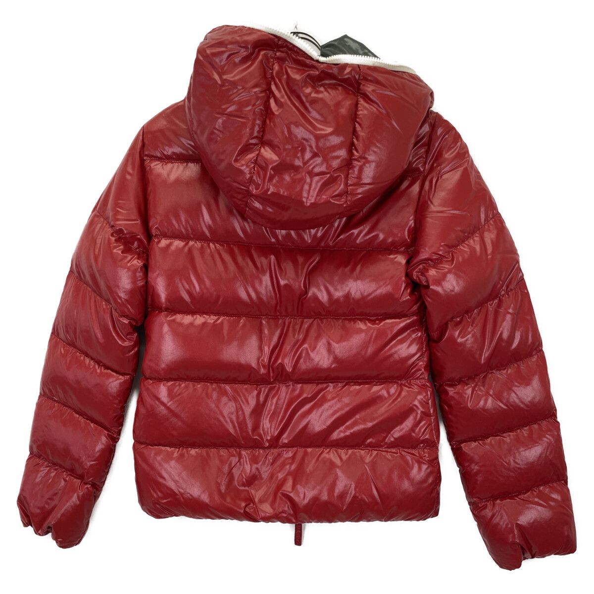 デュベティカ　ラムレザーダウンジャケット　38 赤 Thiatre ティア デュベティカ ラムレザーダウンジャケット 38 赤 Thiatre ティア