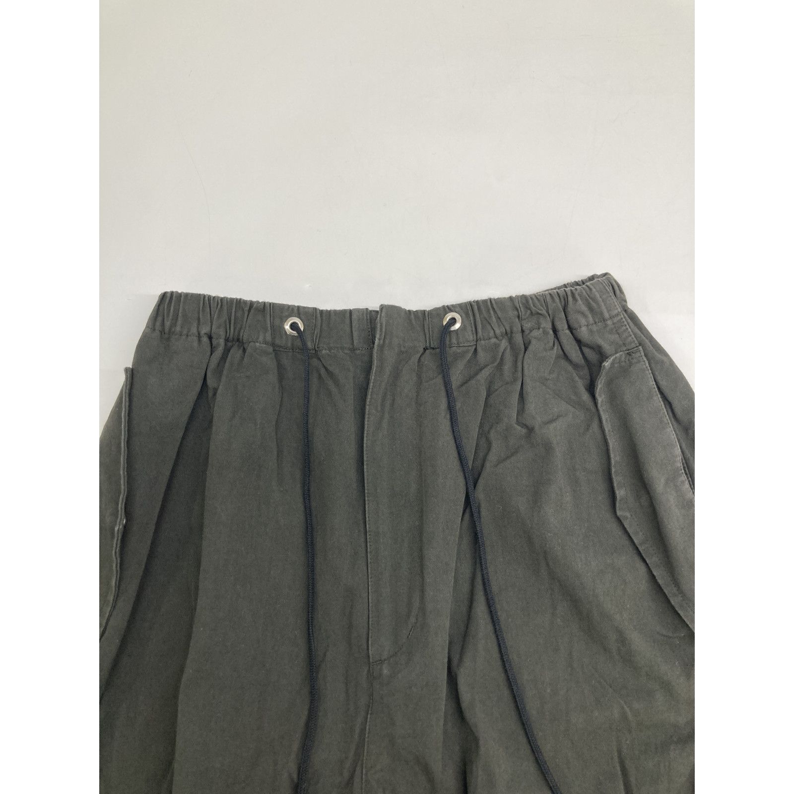 THE SHISHIKUI シシクイ 0720 ﾌﾞﾗｯｸ PARACHUTE PANTS ﾊﾟﾗｼｭｰﾄﾊﾟﾝﾂ S