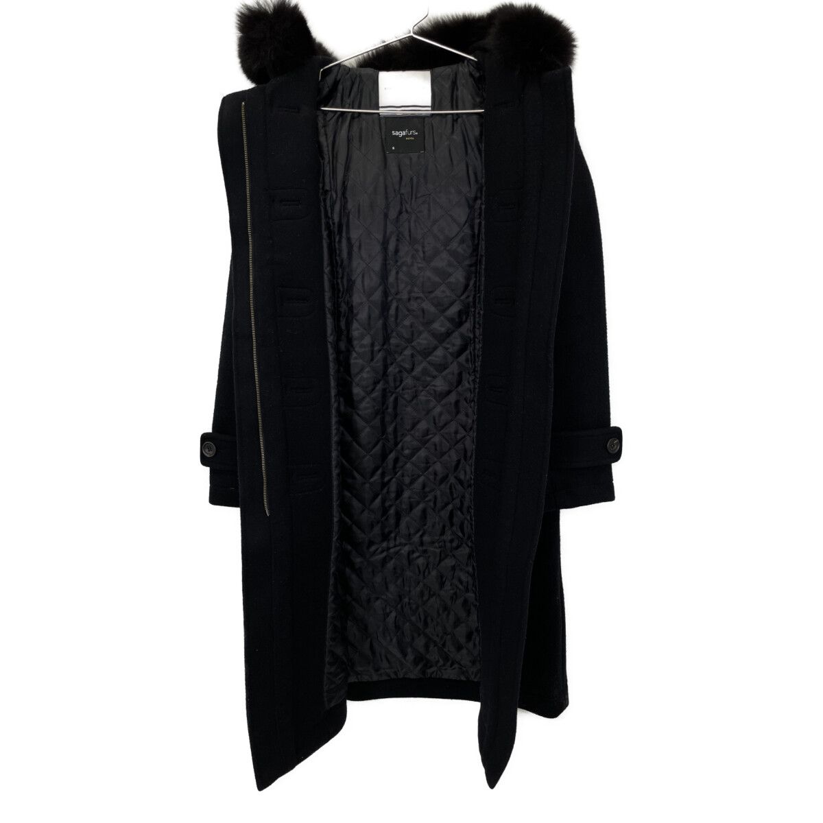 BORDERS at BALCONY ボーダーズアットバルコニー × SAGA FURS ﾌﾞﾗｯｸ