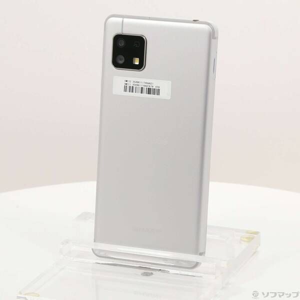 ソフマップ 〔品〕 AQUOS sense4 lite 64GB シルバー SH-RM15 楽天 SIM 