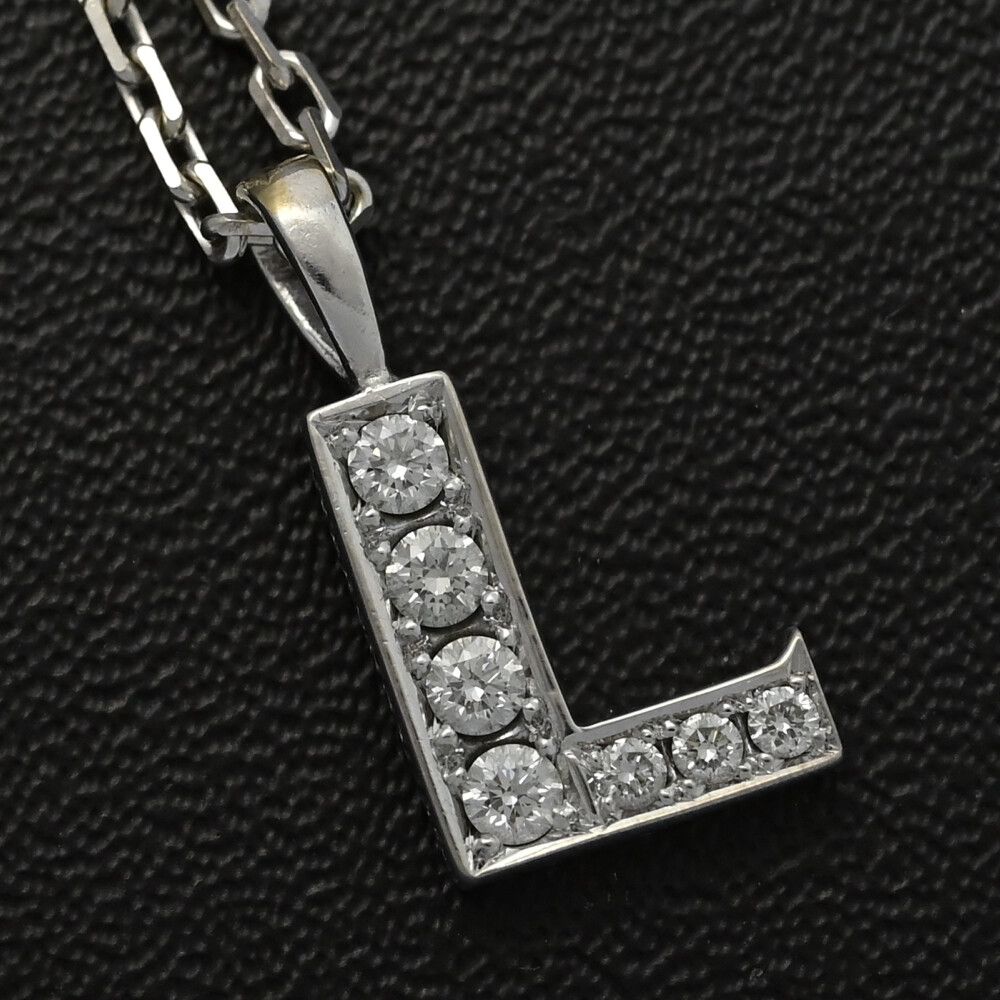 ラスト1点) EYEFUNNY アイファニー イニシャル Lモチーフ ダイヤモンド