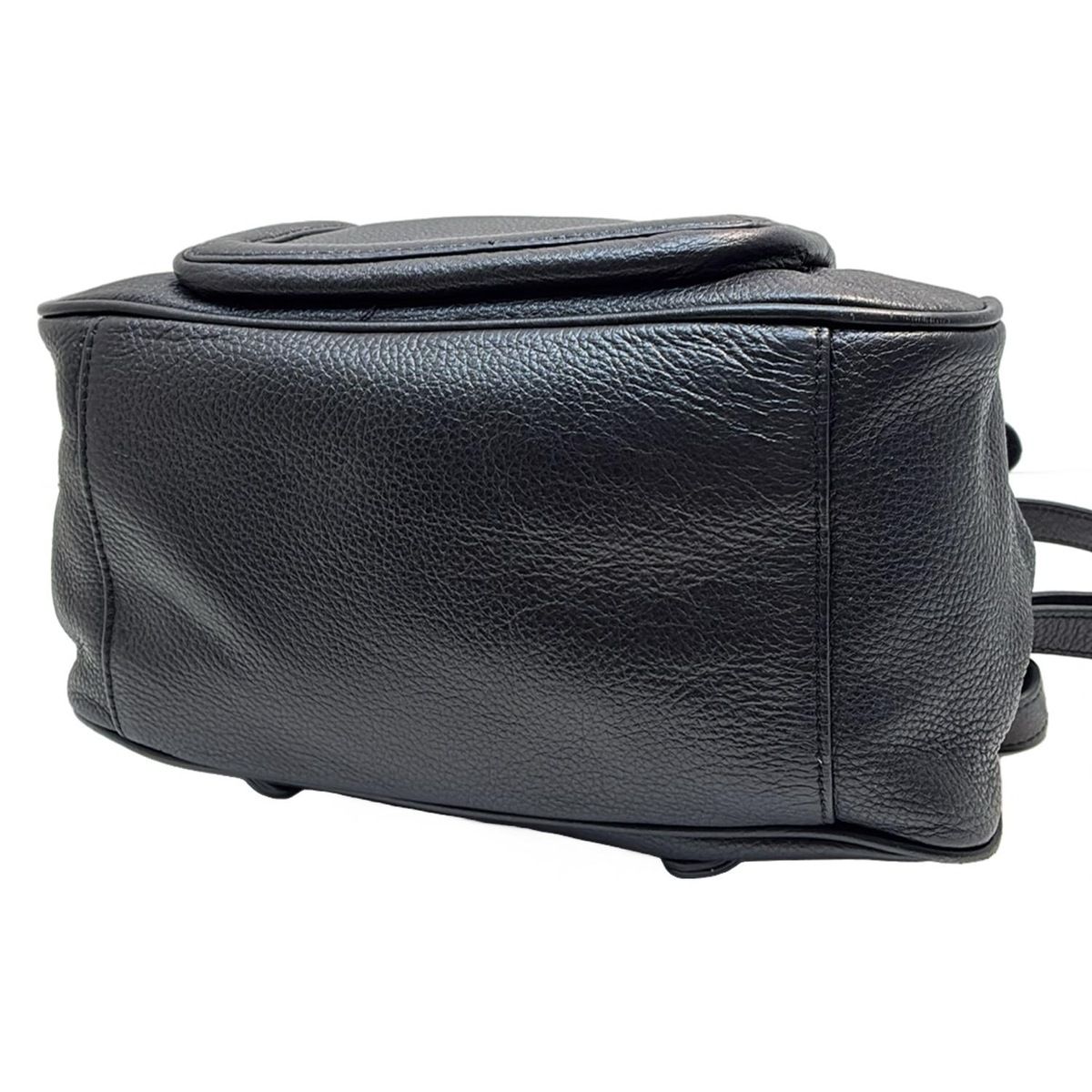 TORY BURCH(トリーバーチ) リュックサック - 黒 レザー - メルカリ