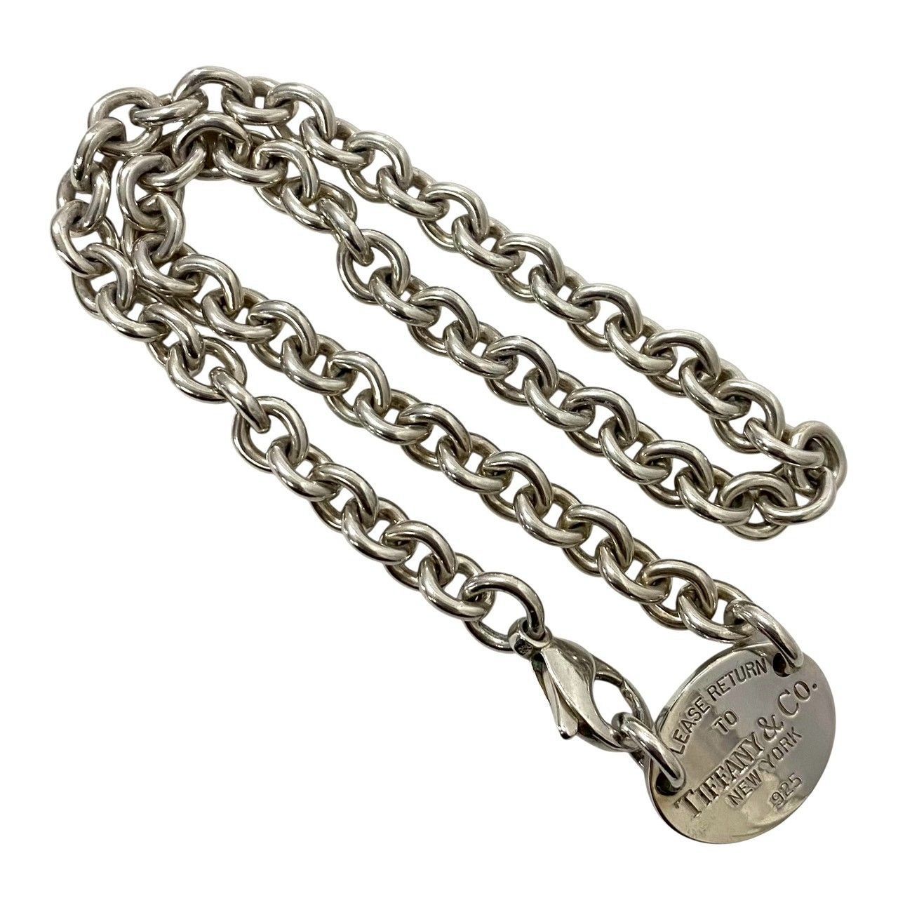 Y【TIFFANY&Co.】リターン トゥ ティファニー チェーン ネックレス