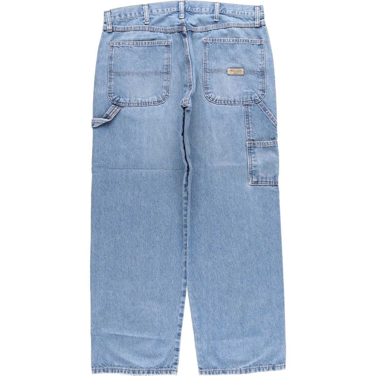 古着 00年代 ラングラー Wrangler CARPENTER デニムペインターパンツ