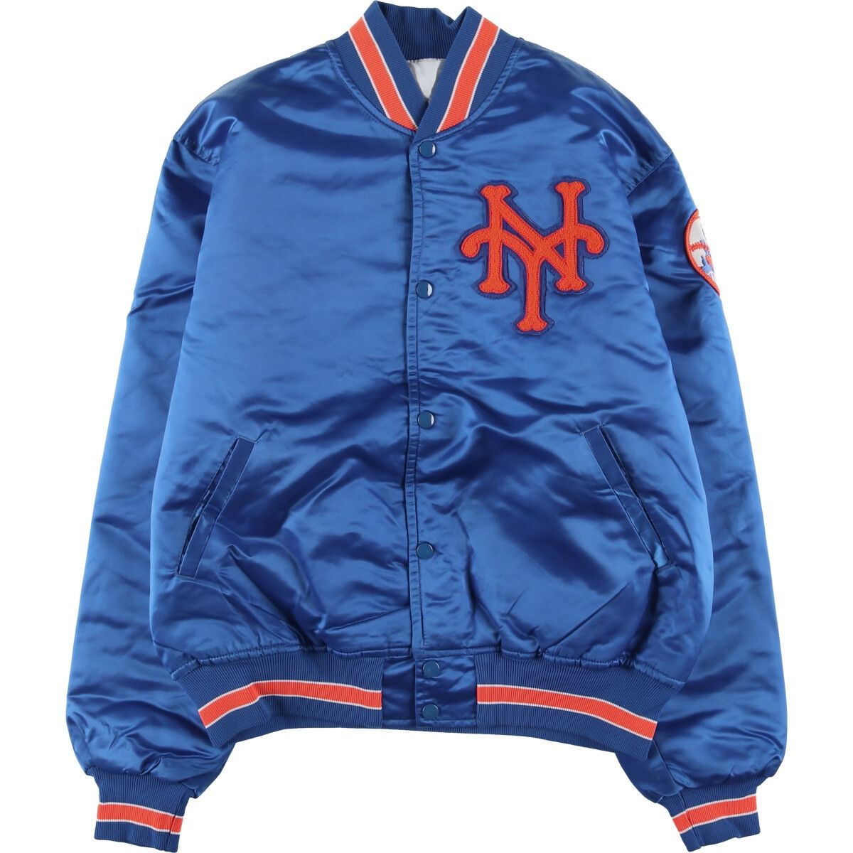 STARTER スターター　ニューヨークメッツ スタジアムジャンパー USA 古着 80~90年代 スターター Starter MLB NEWYORK METS ニューヨーク