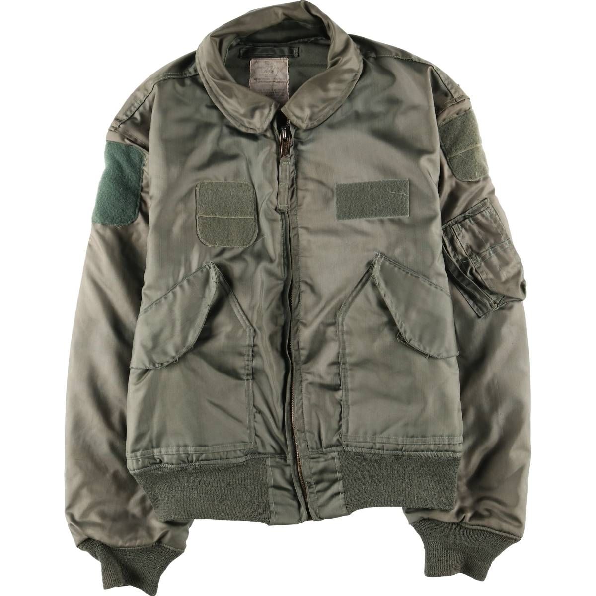 古着 米軍実品 CWU-45/P ミリタリー フライトジャケット USA製 LARGE メンズL相当 ヴィンテージ/evb032534 古着 米軍実品 CWU-45/P ミリタリー フライトジャケット USA製 LARGE