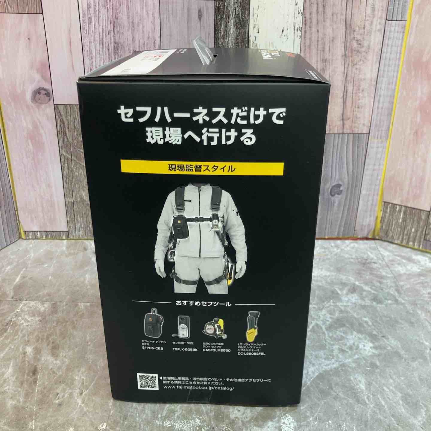 ♥品 タジマ 新規格 A 4 SFAF BK セフハーネス フリーサイズ