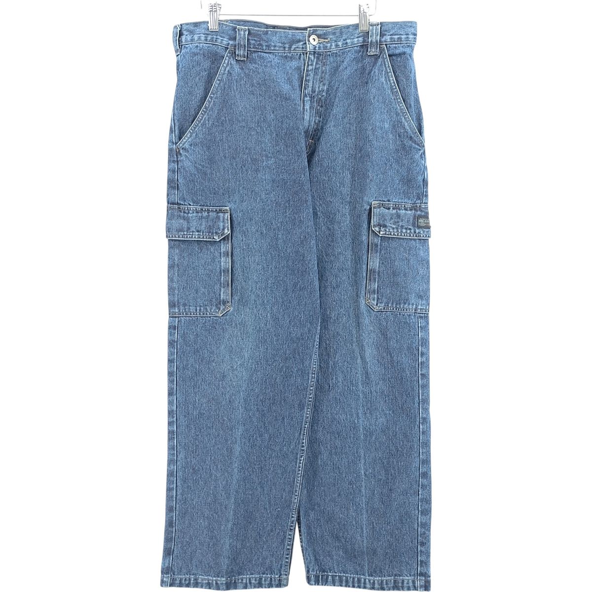 ビンテージ　90s wrangler メンズ4XL W42L30 カーゴパンツ Wrangler（ラングラー） W36/古着 パンツ メンズ 90年代 90s USA製 紺