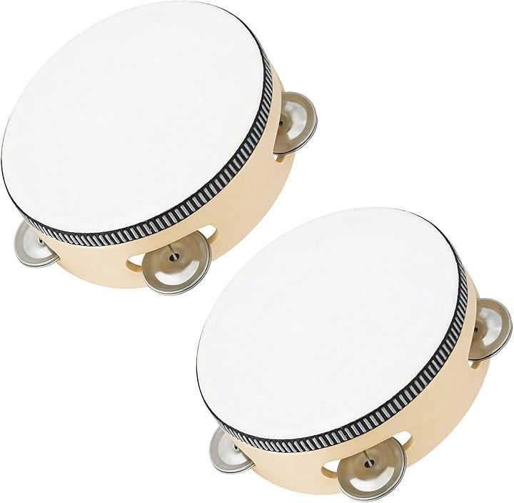 新品未使用　a アー　タンバリン　カスタネット　2点セット ユニークな3歳からの楽器セット 楽器3種 タンバリン・マラカス・カスタ