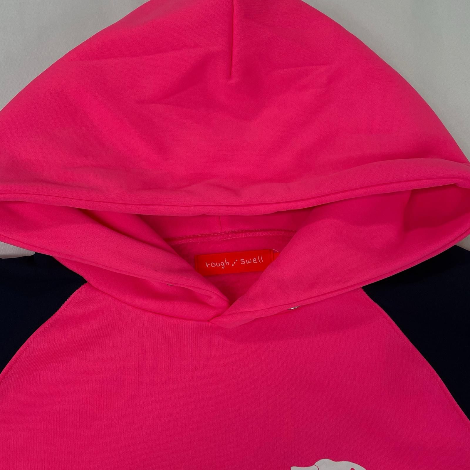 中古 レディース ラフ＆スウェル rough&swell パーカー L ピンク