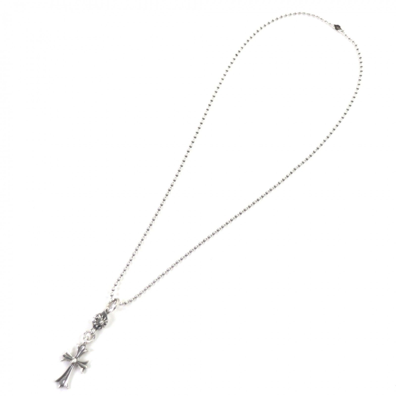 極美品▽CHROME HEARTS クロムハーツ 1ボール タイニー クロス 925