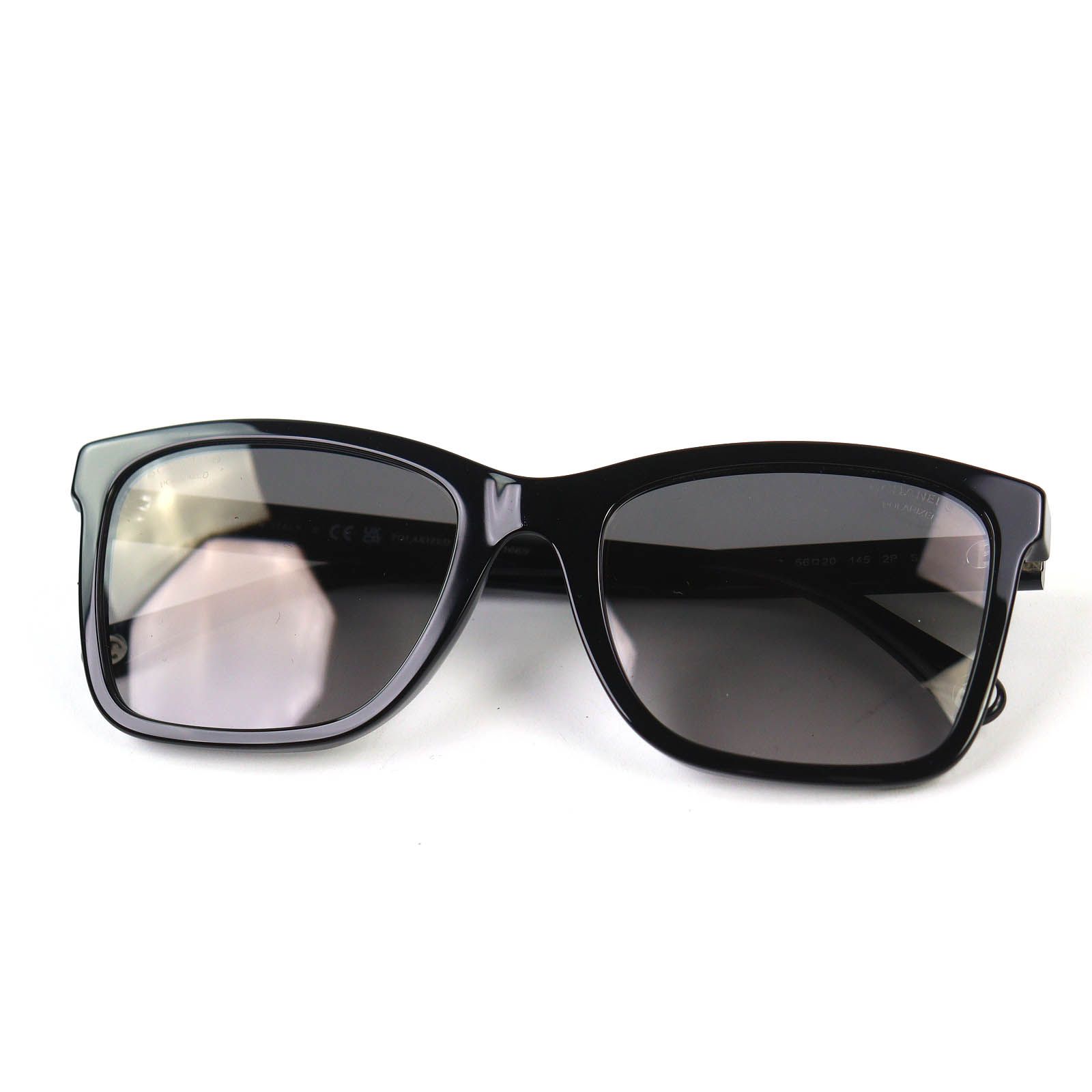 極美品△CHANEL シャネル 5551-U レクタングル シェイプ サングラス